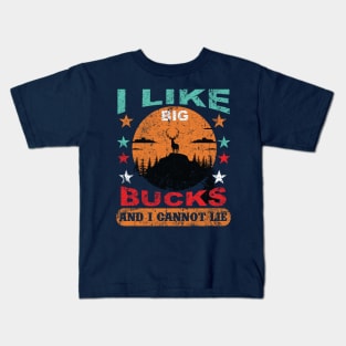 I Love Big Bucks And I Cannot Lie Kids T-Shirt
